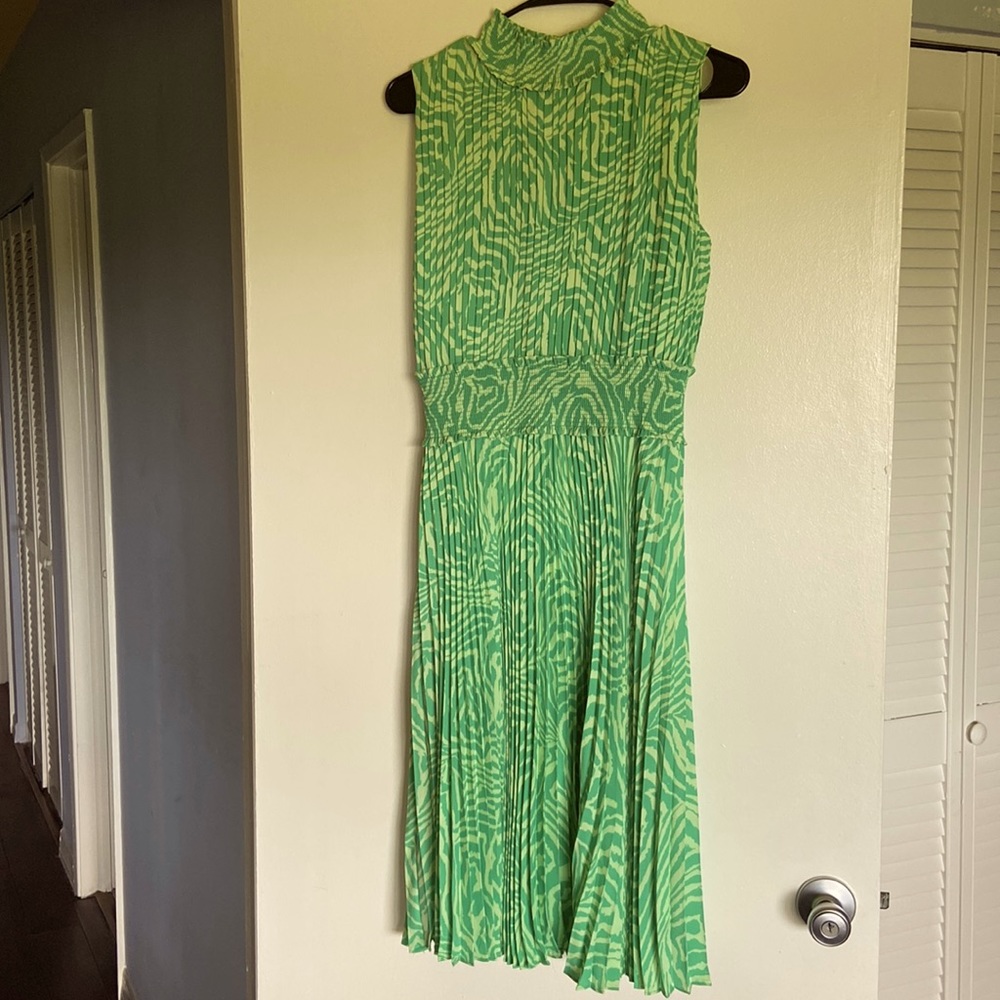 Elegant pleated Nanette Lepore dress